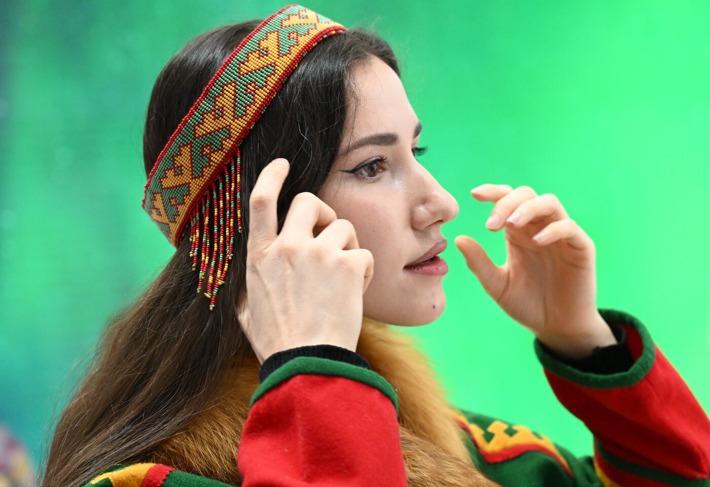 Работа выставки "Россия"