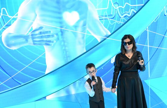 Выставка "Россия". Встреча с амбассадором Санкт-Петербурга, певицей Дианой Гурцкой