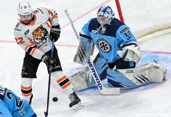 Хоккей. КХЛ. Матч "Сибирь"-"Амур"