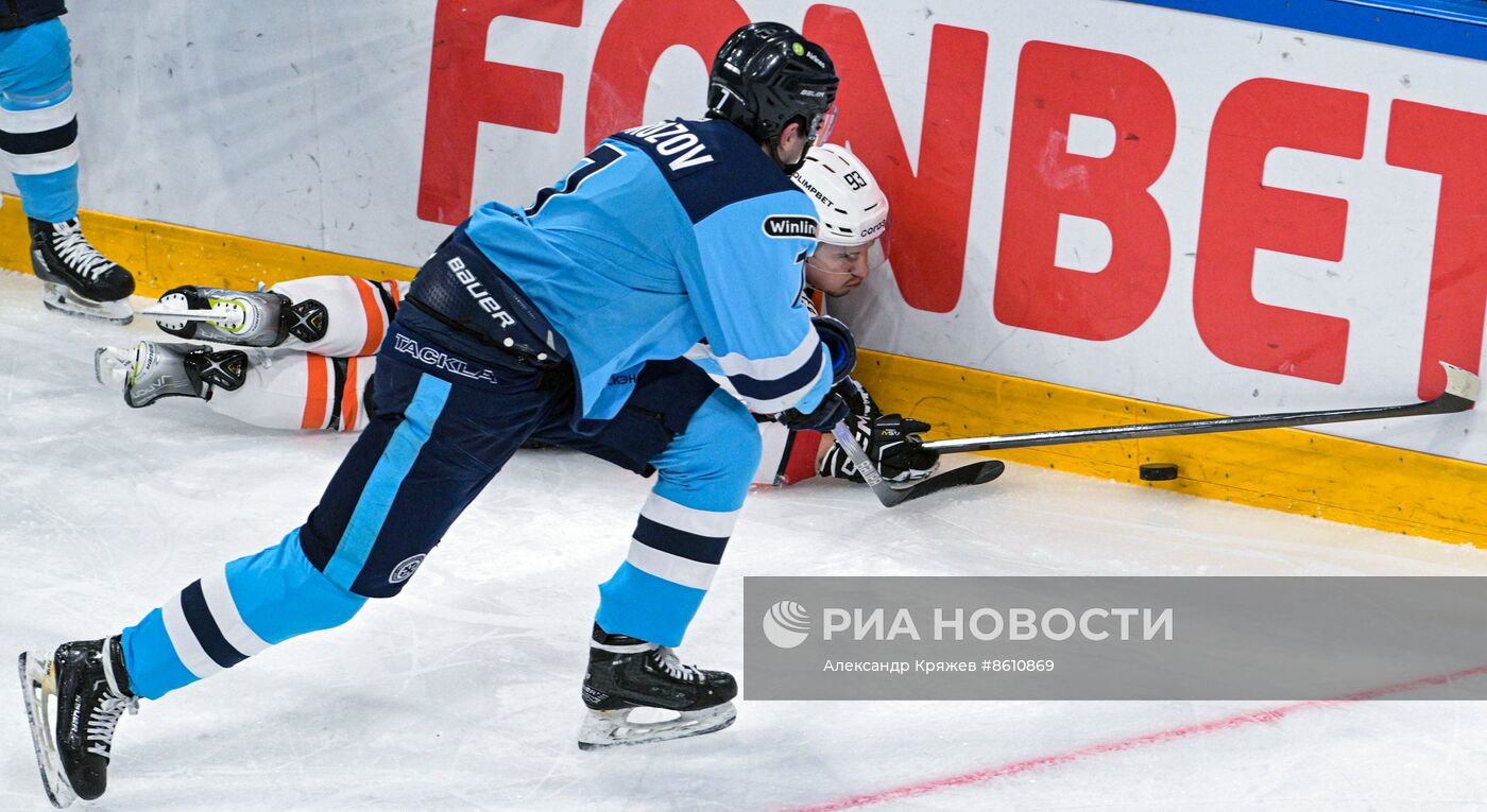 Хоккей. КХЛ. Матч "Сибирь"-"Амур"