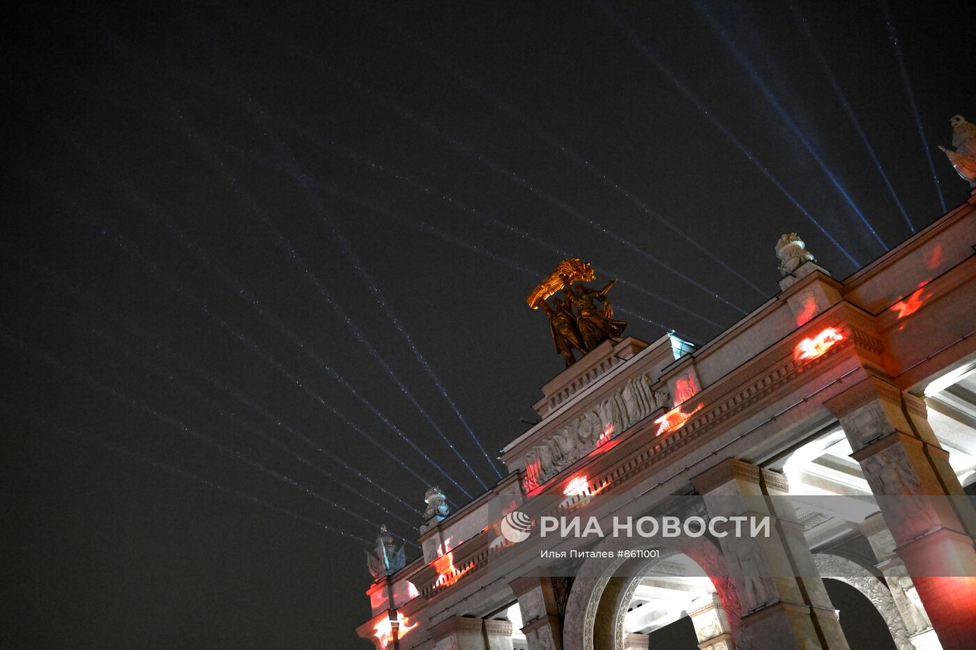 Выставка "Россия". Торжественное открытие Дня воинской славы России