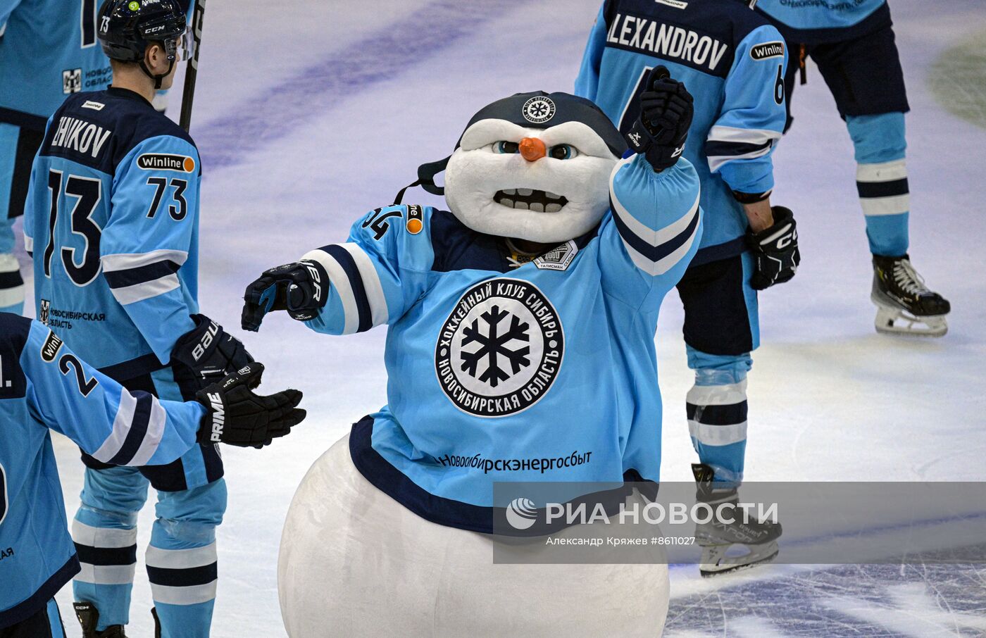 Хоккей. КХЛ. Матч "Сибирь"-"Амур"