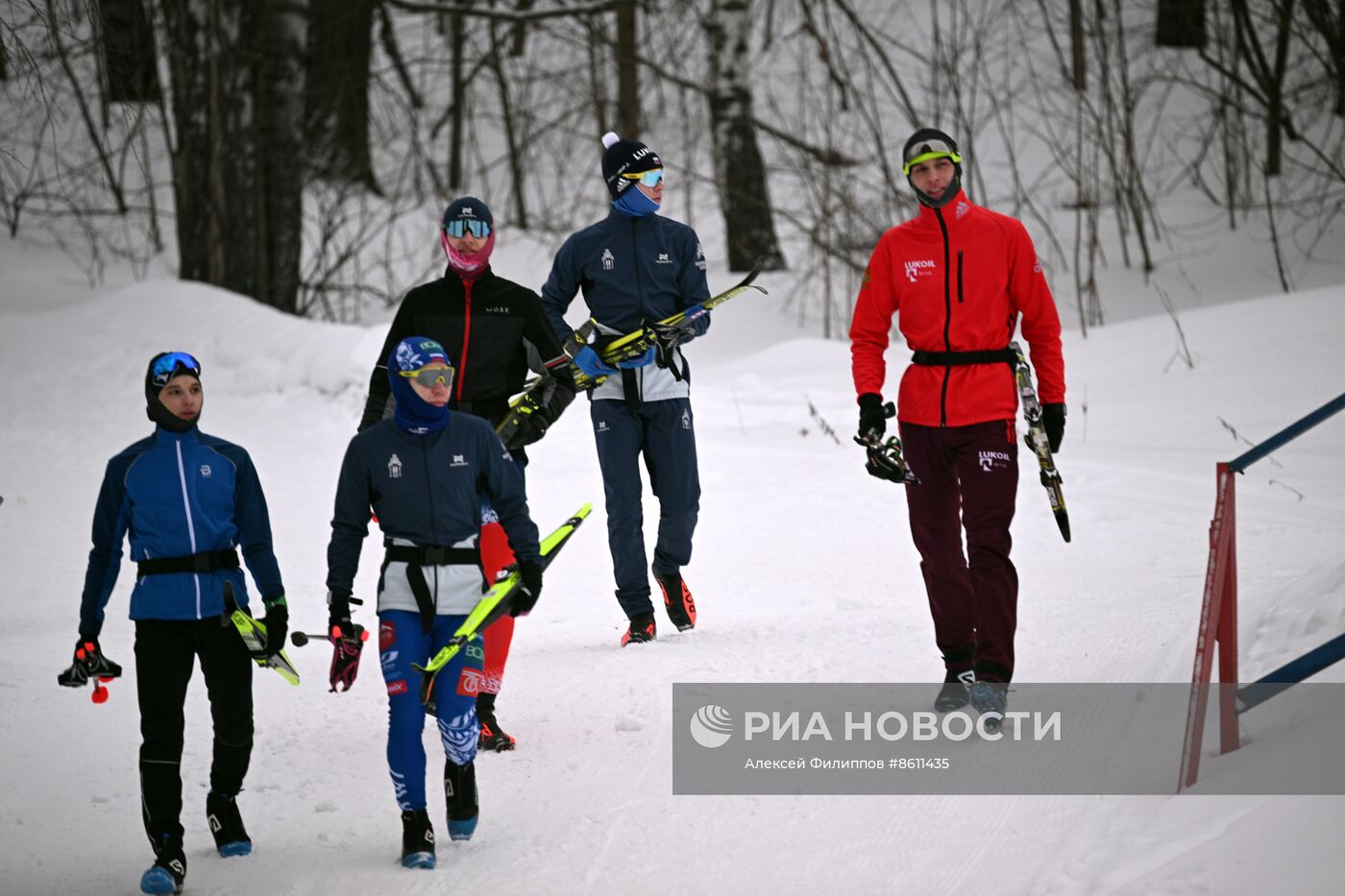 Спортивная гонка "Московская лыжня"