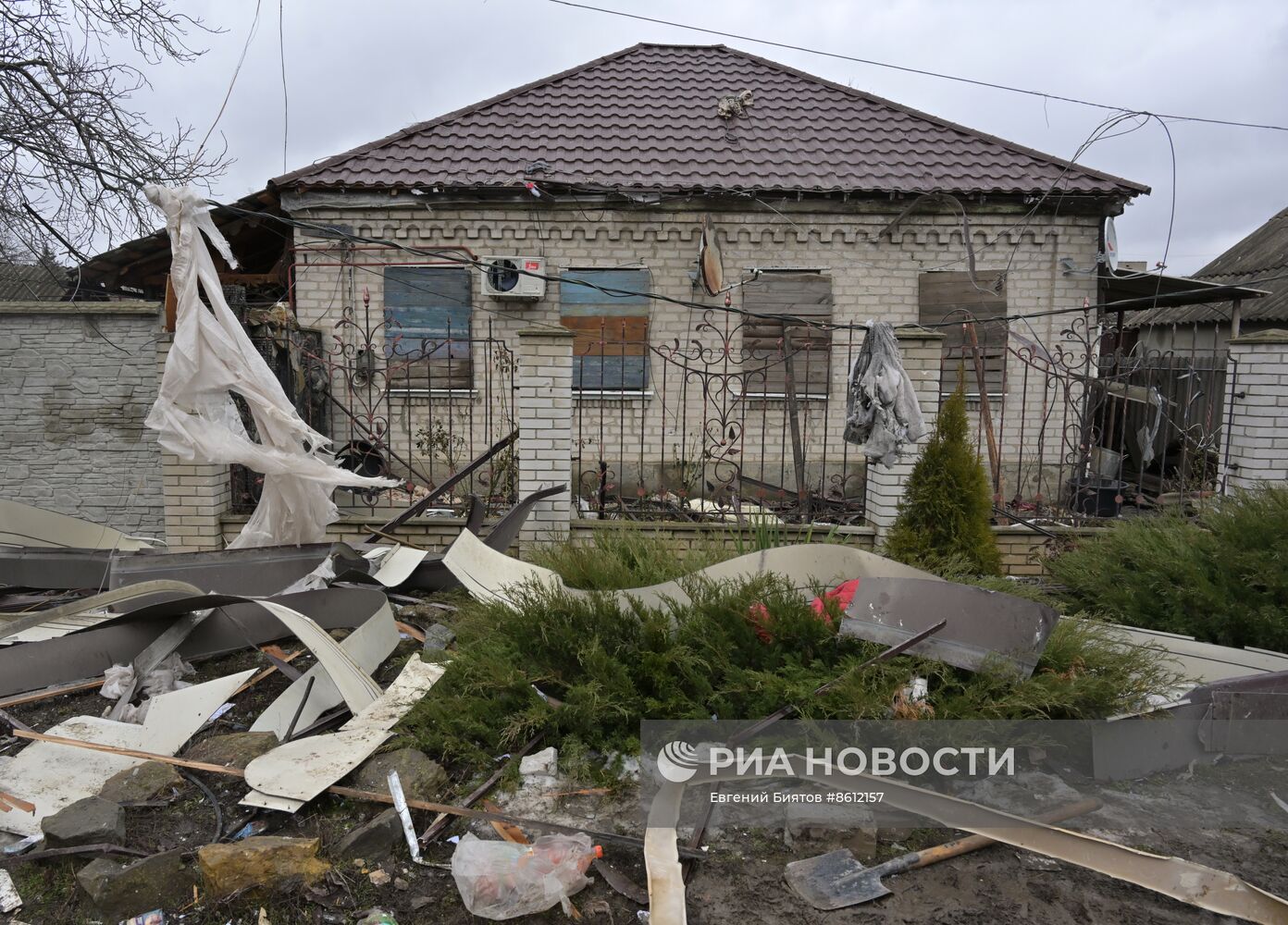 Последствия удара ВСУ по Лисичанску в ЛНР