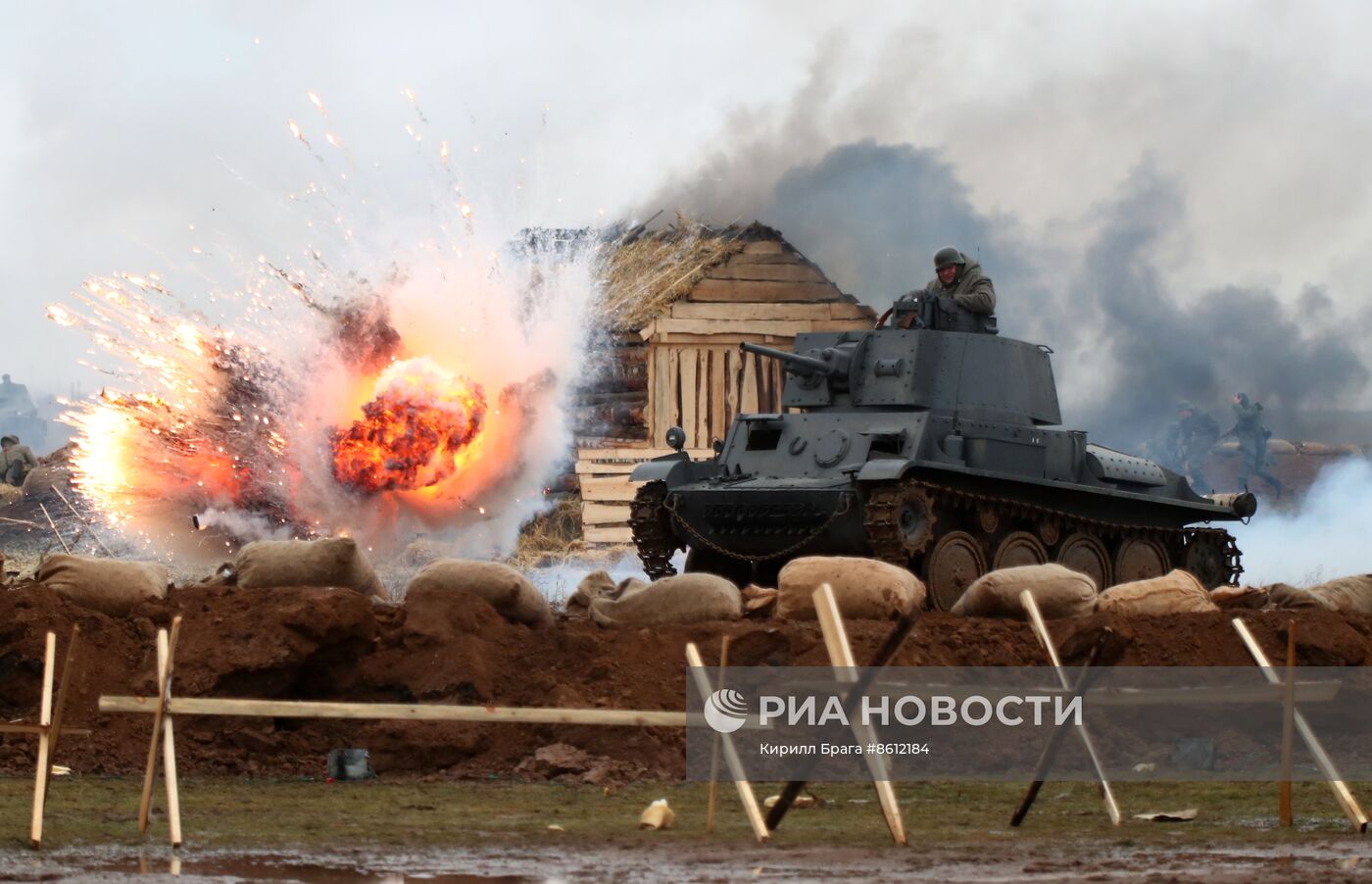 Историческая реконструкция, посвященная 81-й годовщине Сталинградской Победы