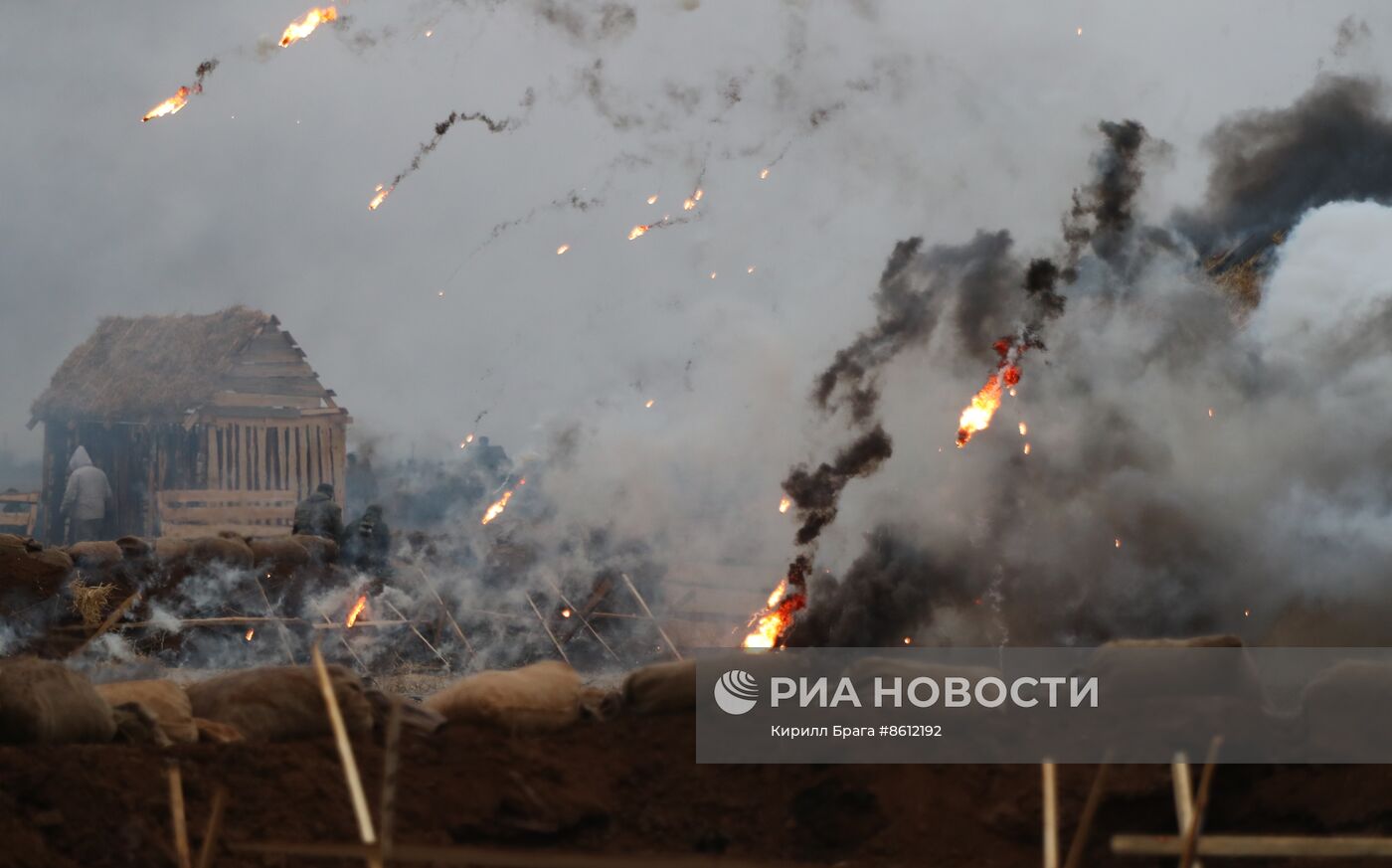 Историческая реконструкция, посвященная 81-й годовщине Сталинградской Победы