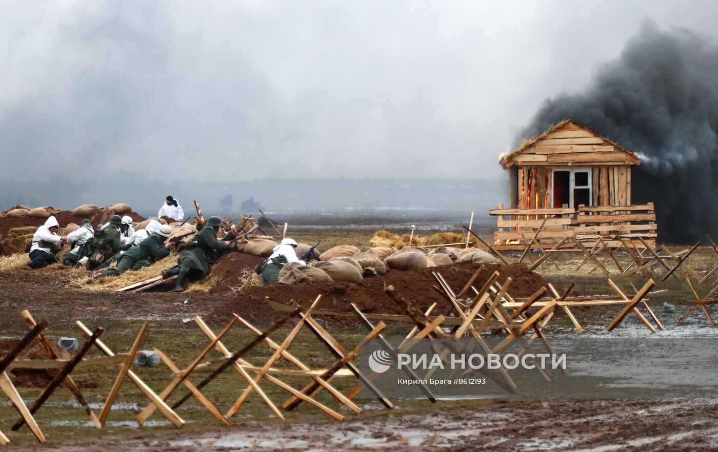 Историческая реконструкция, посвященная 81-й годовщине Сталинградской Победы