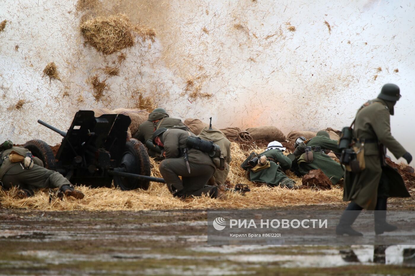 Историческая реконструкция, посвященная 81-й годовщине Сталинградской Победы