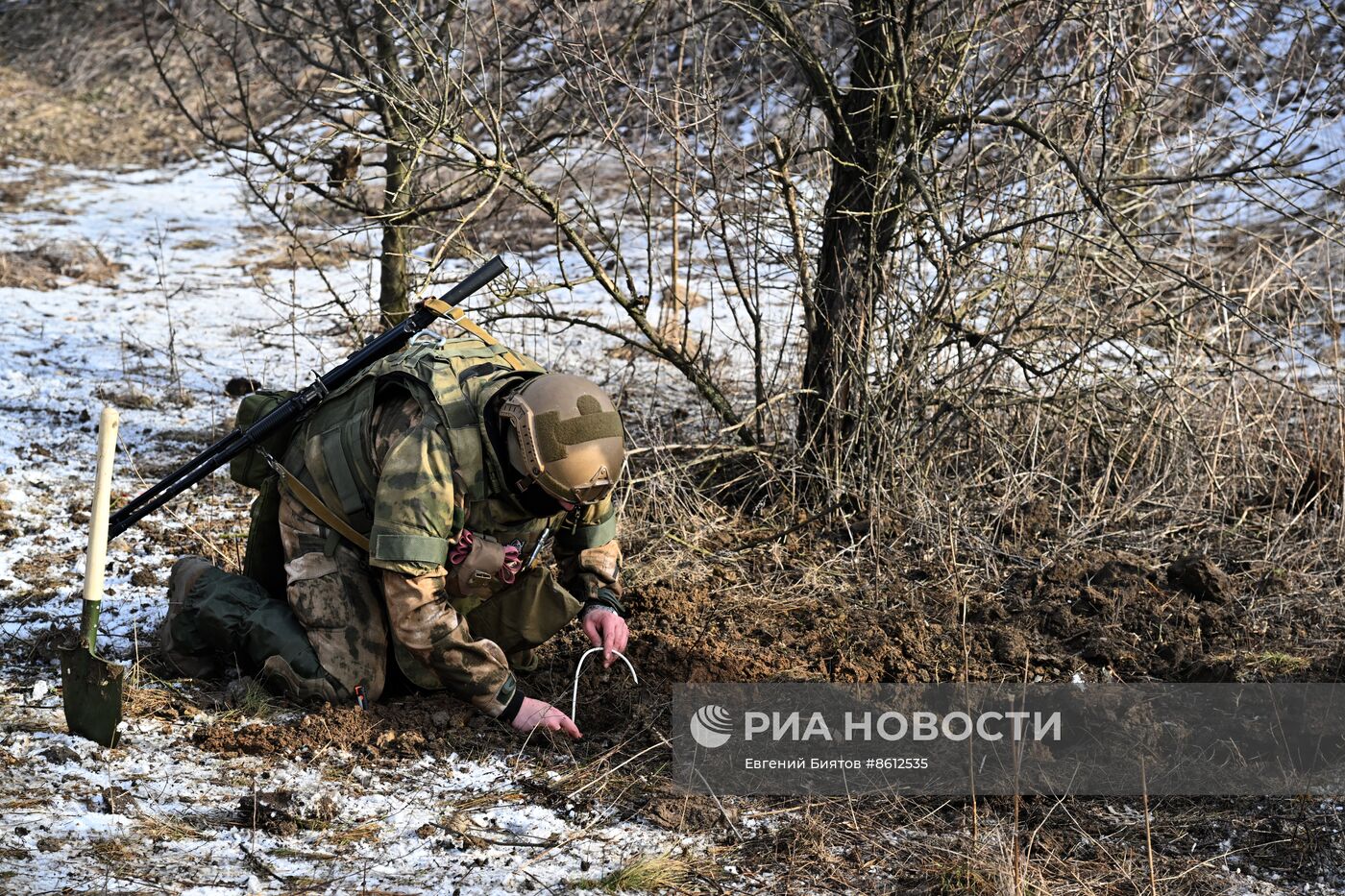 Работа учебного центра на базе отдельного инженерно-саперного батальона им. Д.М. Карбышева в зоне СВО