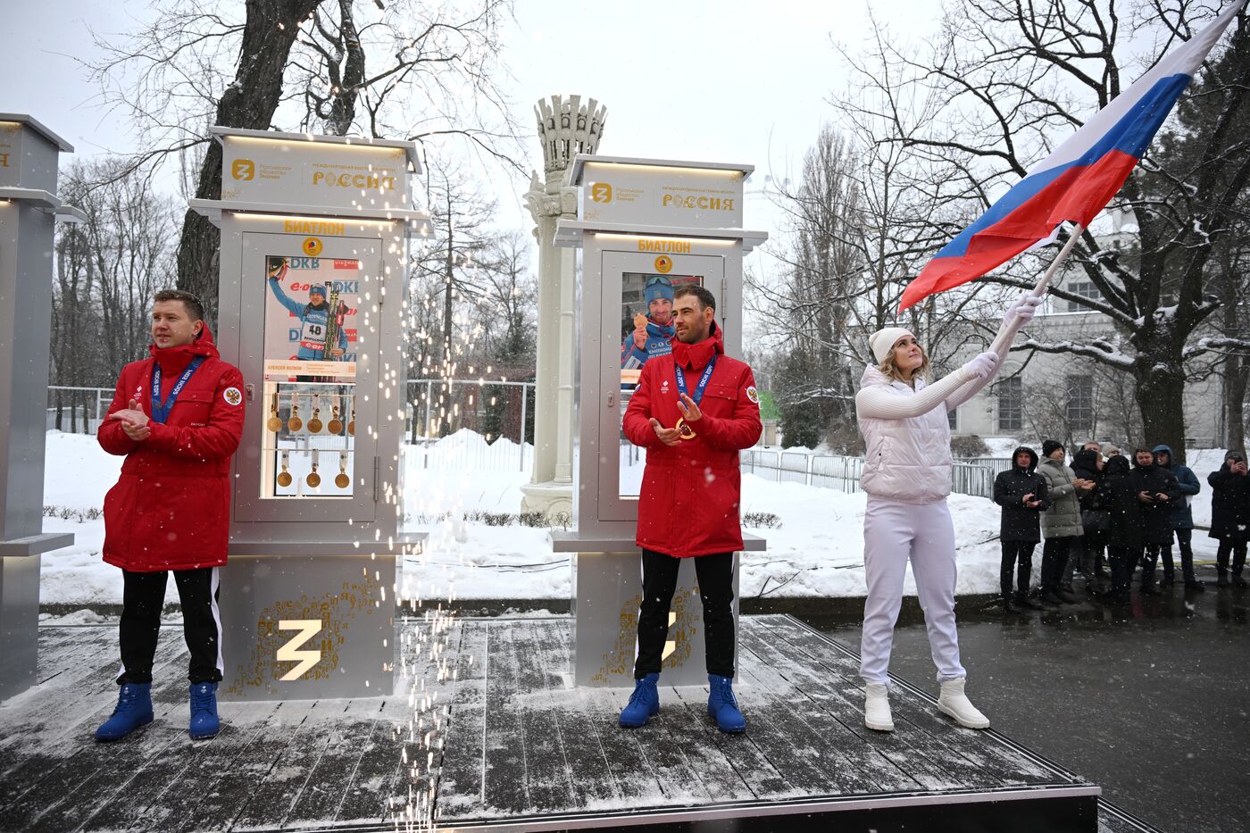 Выставка "Россия". Торжественная церемония открытия новой экспозиции "Аллеи славы"