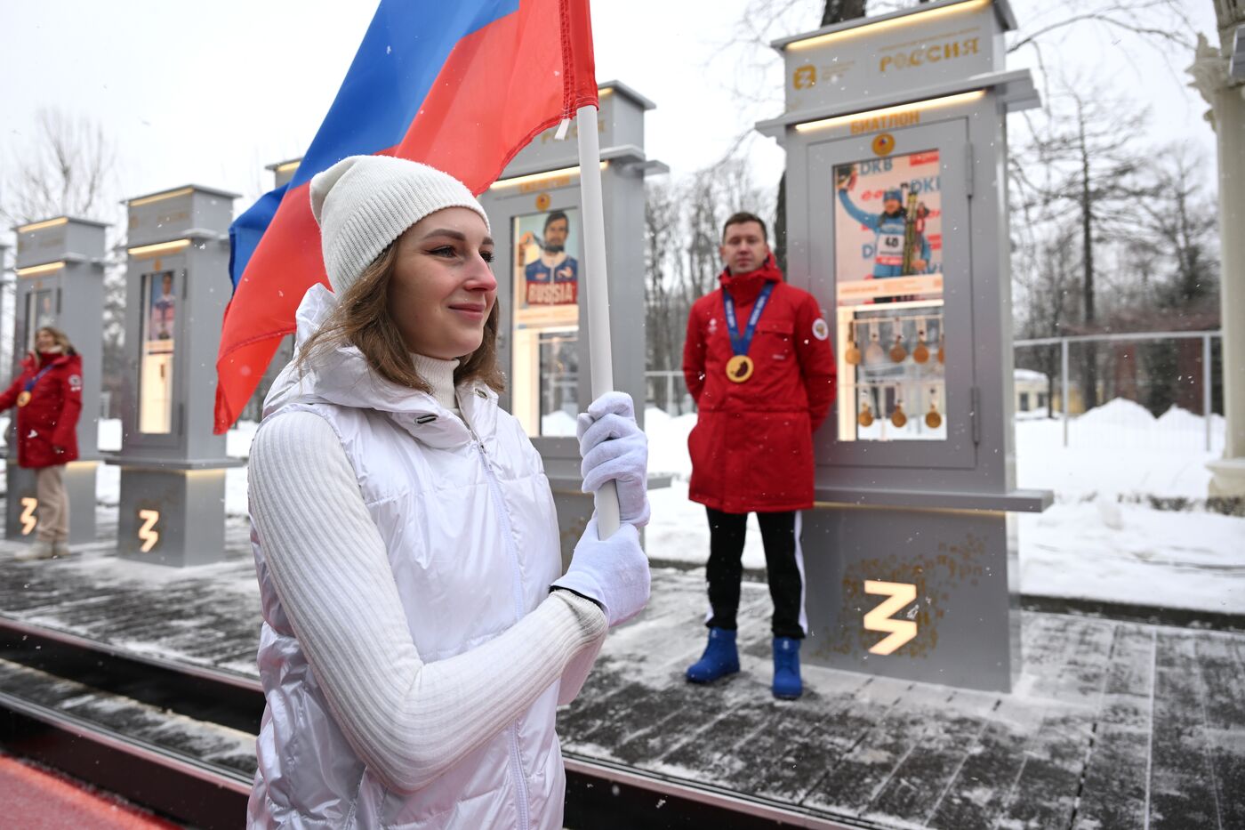 Выставка "Россия". Торжественная церемония открытия новой экспозиции "Аллеи славы"