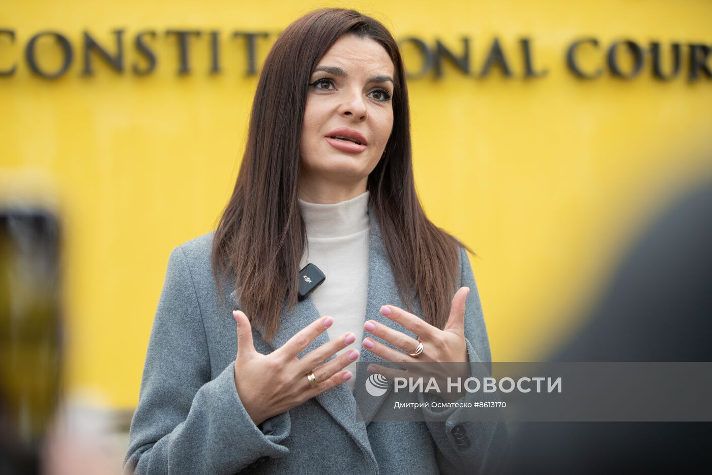 Представители Гагаузии провели пикет у здания Конституционного суда Молдавии
