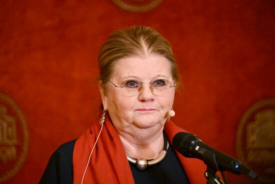 П/к постановщиков и артистов спектакля "Снегурочка" в Большом театре