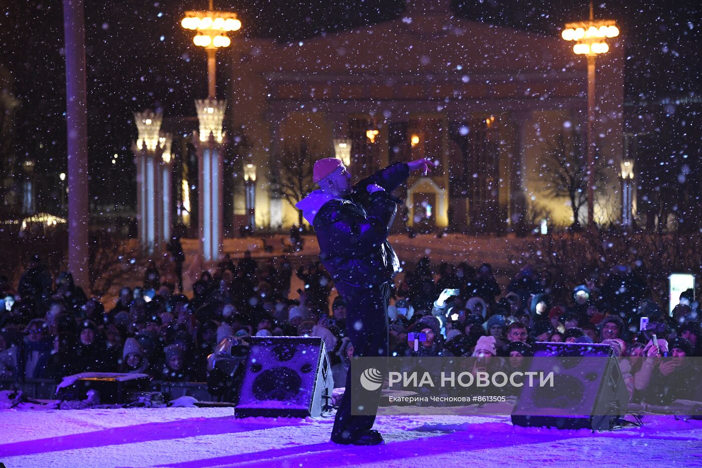 Выставка "Россия".  Концерт "В ритме Цифры"