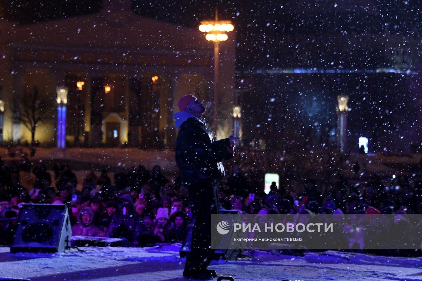 Выставка "Россия".  Концерт "В ритме Цифры"