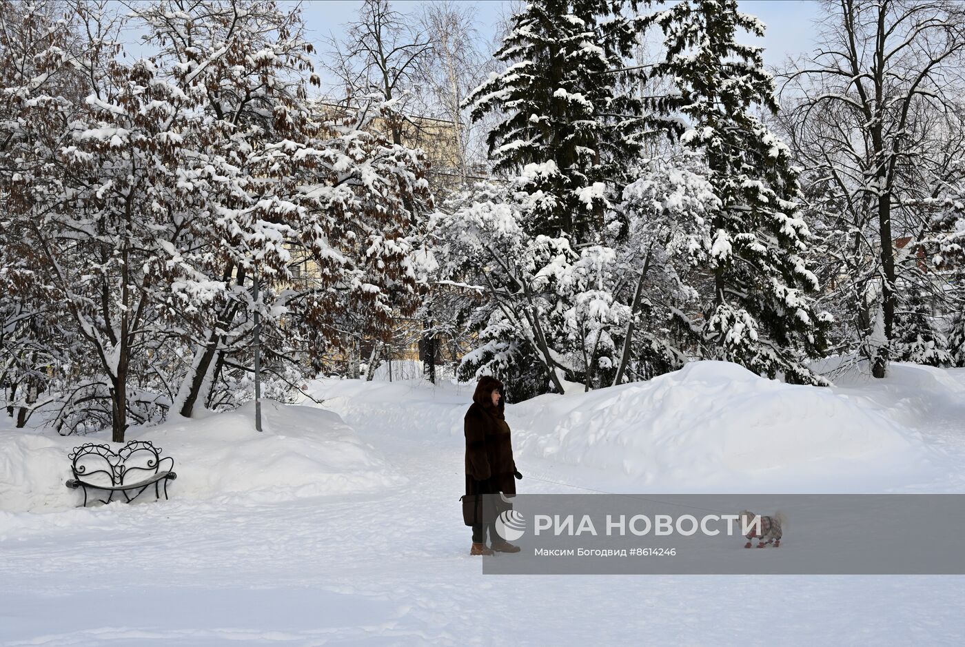 Рекордное количество снега выпало в Казани