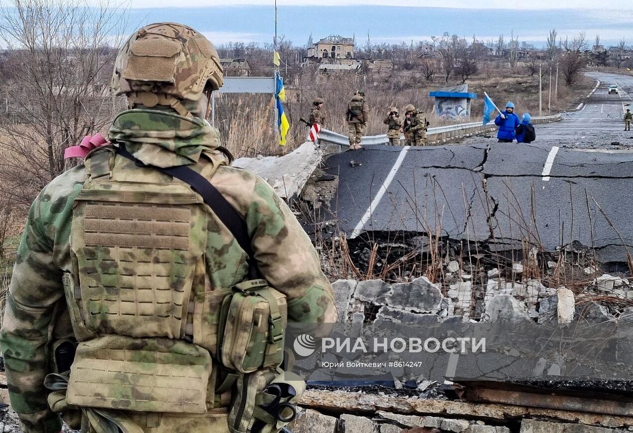 Гендиректор МАГАТЭ Р. Гросси посетил Запорожскую АЭС