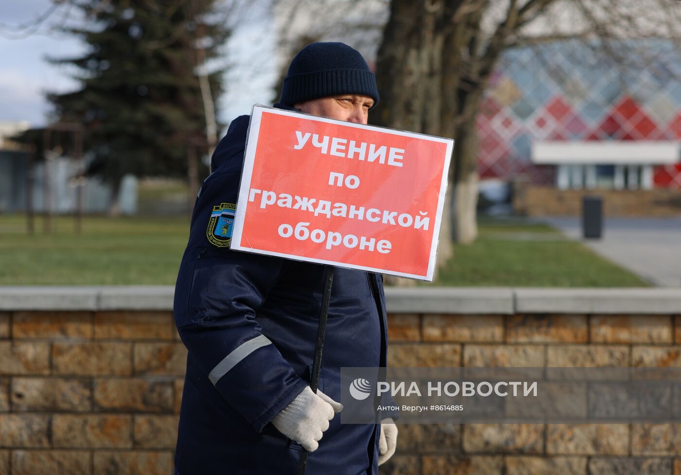 Учения в Белгороде по вывозу жителей в безопасные районы