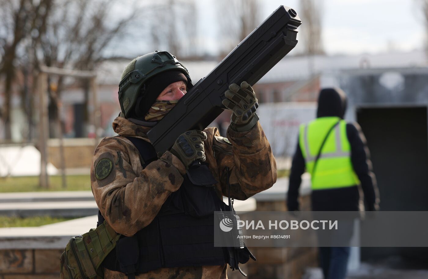 Учения в Белгороде по вывозу жителей в безопасные районы