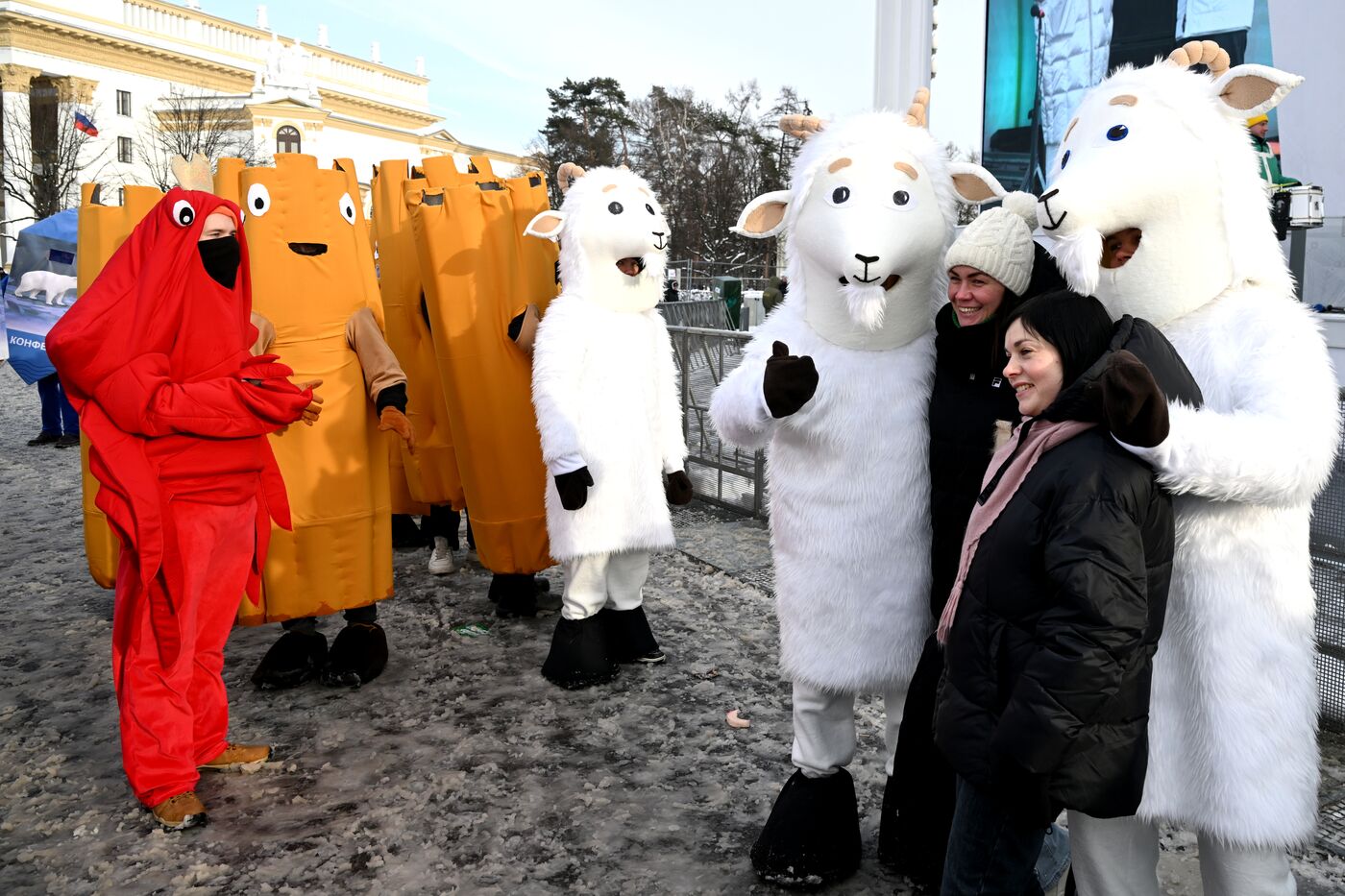 Выставка "Россия". Парад сельхозпродукции