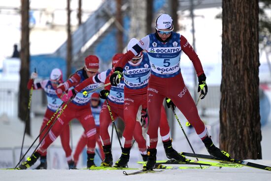 Лыжные гонки чемпионат россии скиатлон женщины
