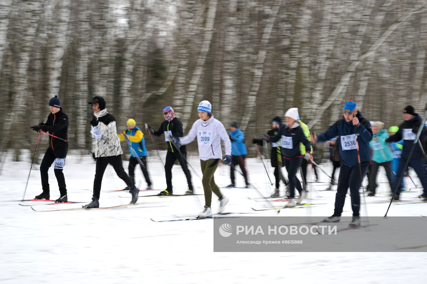 Всероссийская массовая лыжная гонка "Лыжня России - 2024" 