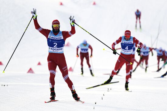 Спартакиада сильнейших. Лыжные гонки. Скиатлон. Мужчины