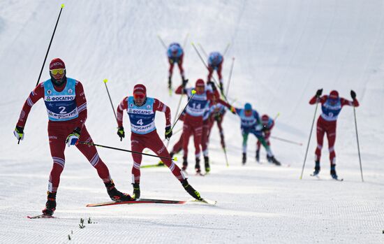 Спартакиада сильнейших. Лыжные гонки. Скиатлон. Мужчины 