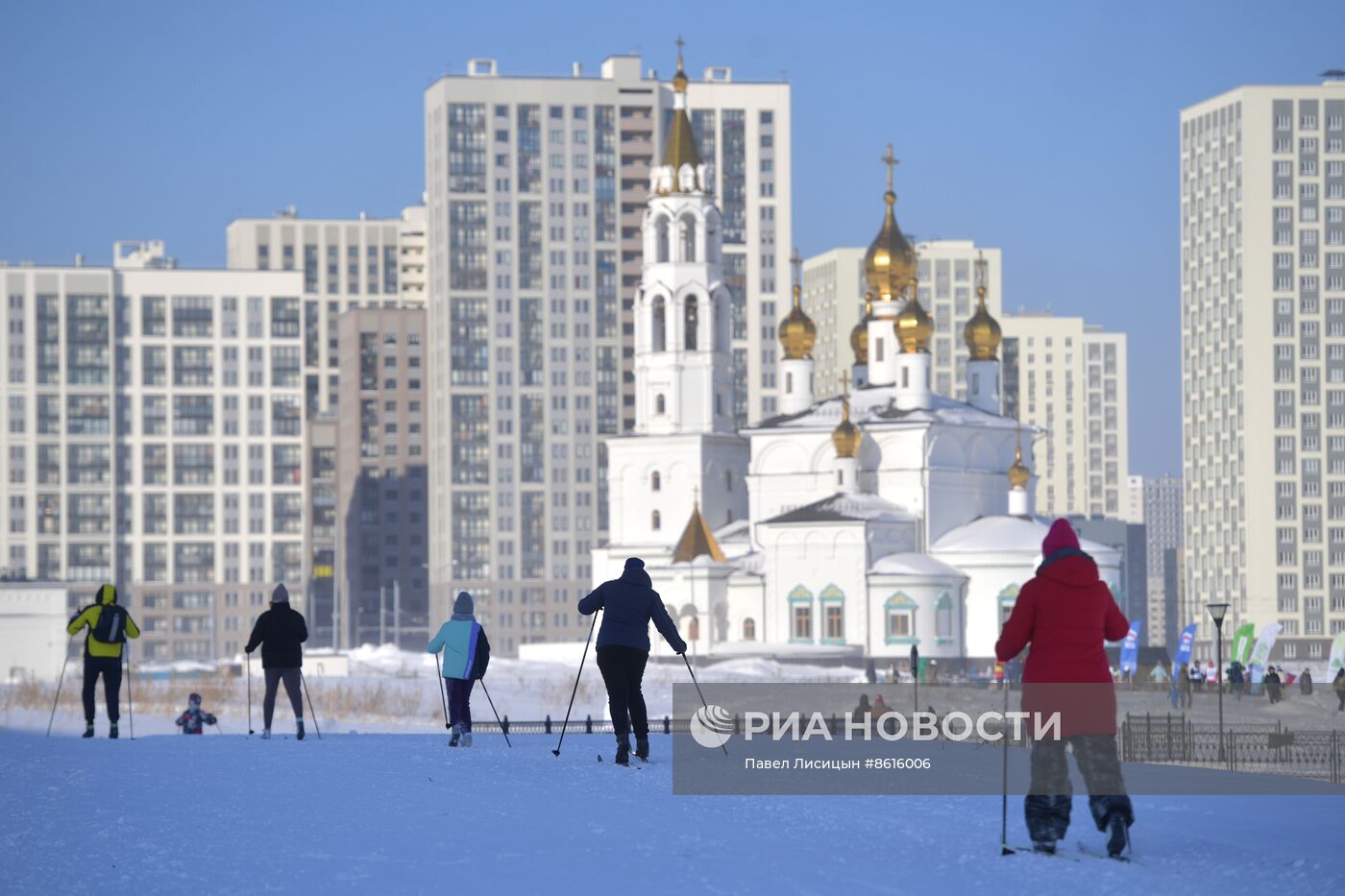 Всероссийская массовая лыжная гонка "Лыжня России - 2024" 