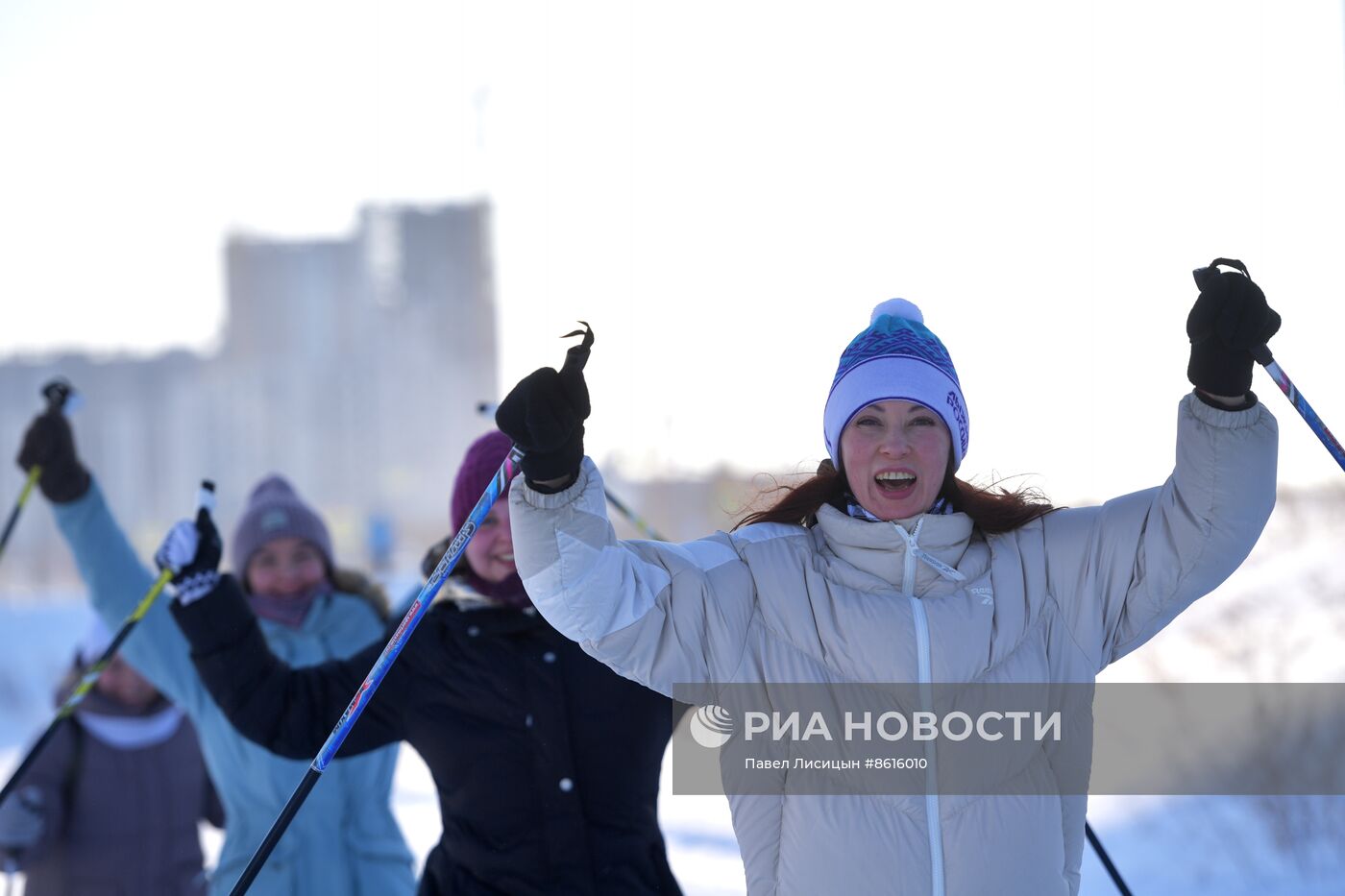 Всероссийская массовая лыжная гонка "Лыжня России - 2024" 