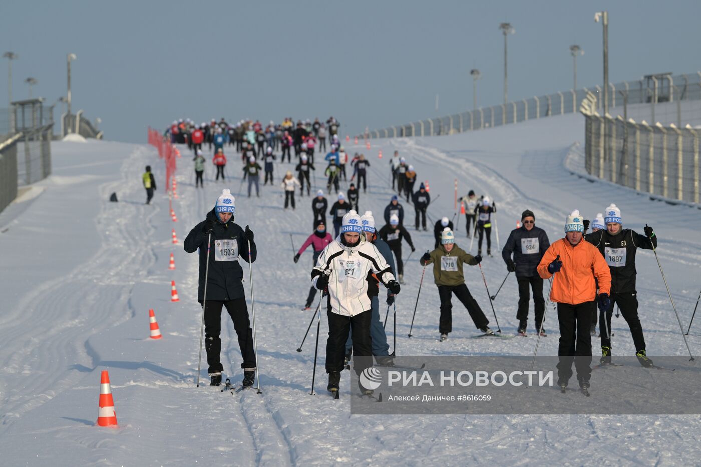 Всероссийская массовая лыжная гонка "Лыжня России - 2024" 