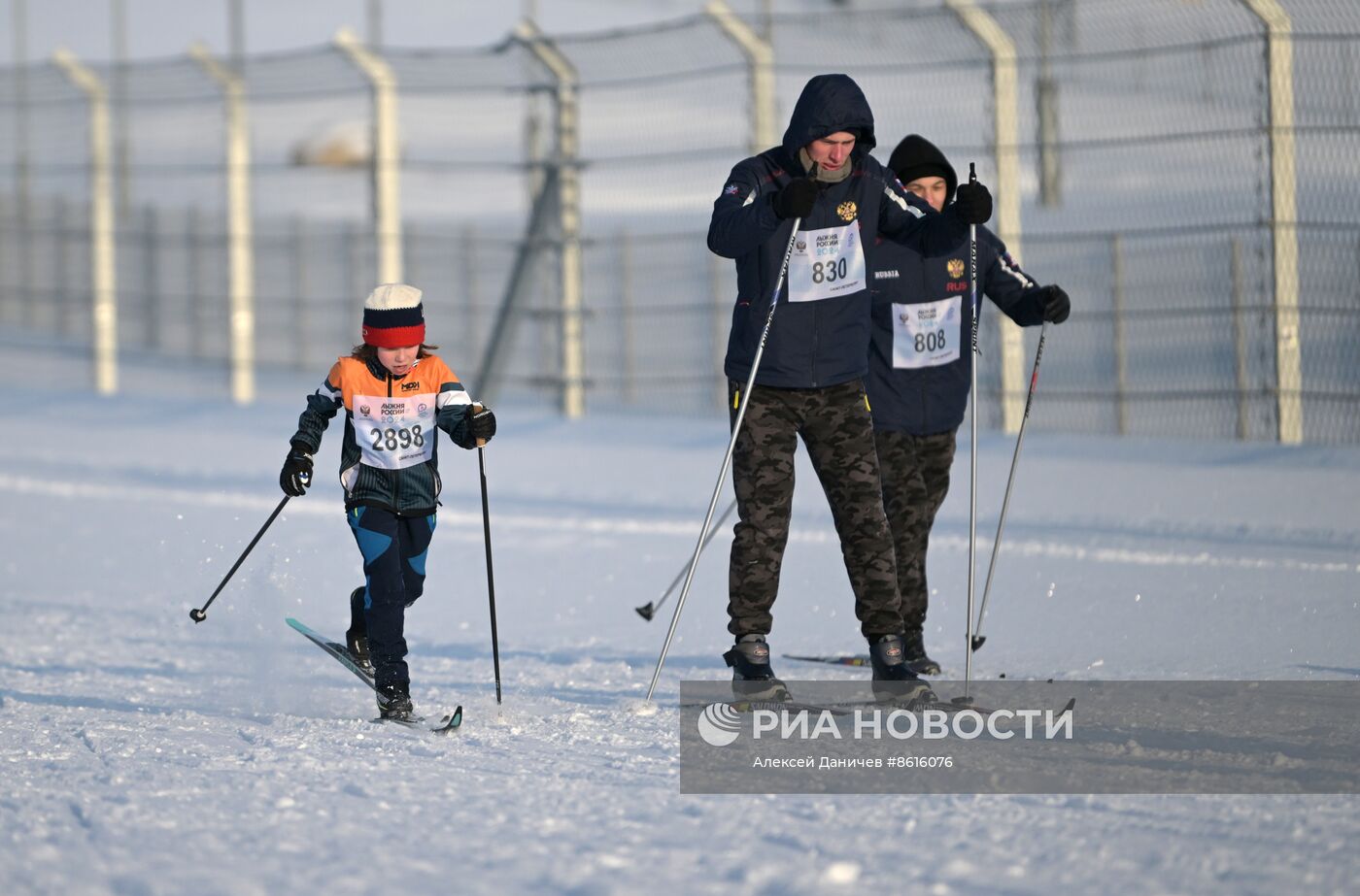 Всероссийская массовая лыжная гонка "Лыжня России - 2024" 