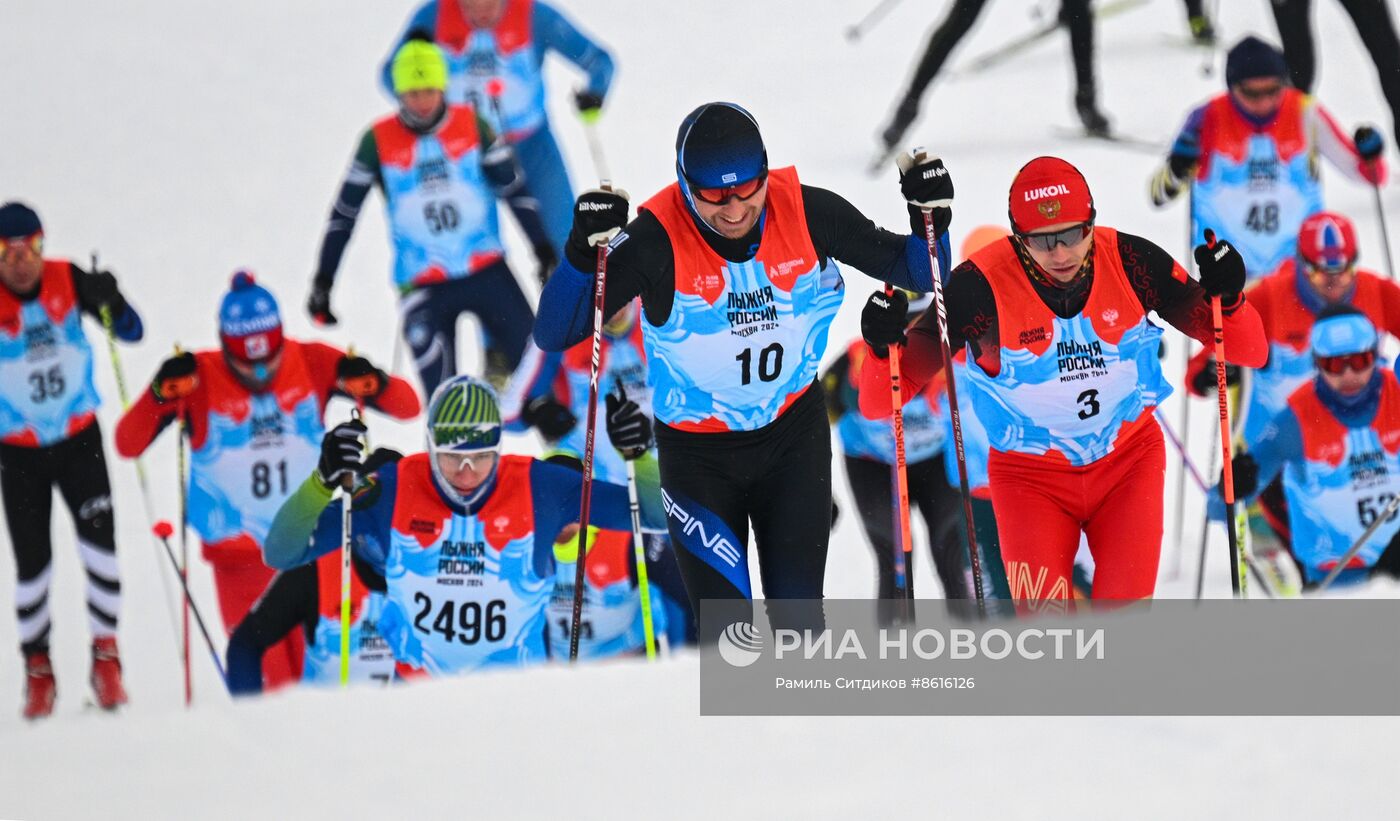 Всероссийская массовая лыжная гонка "Лыжня России - 2024" 