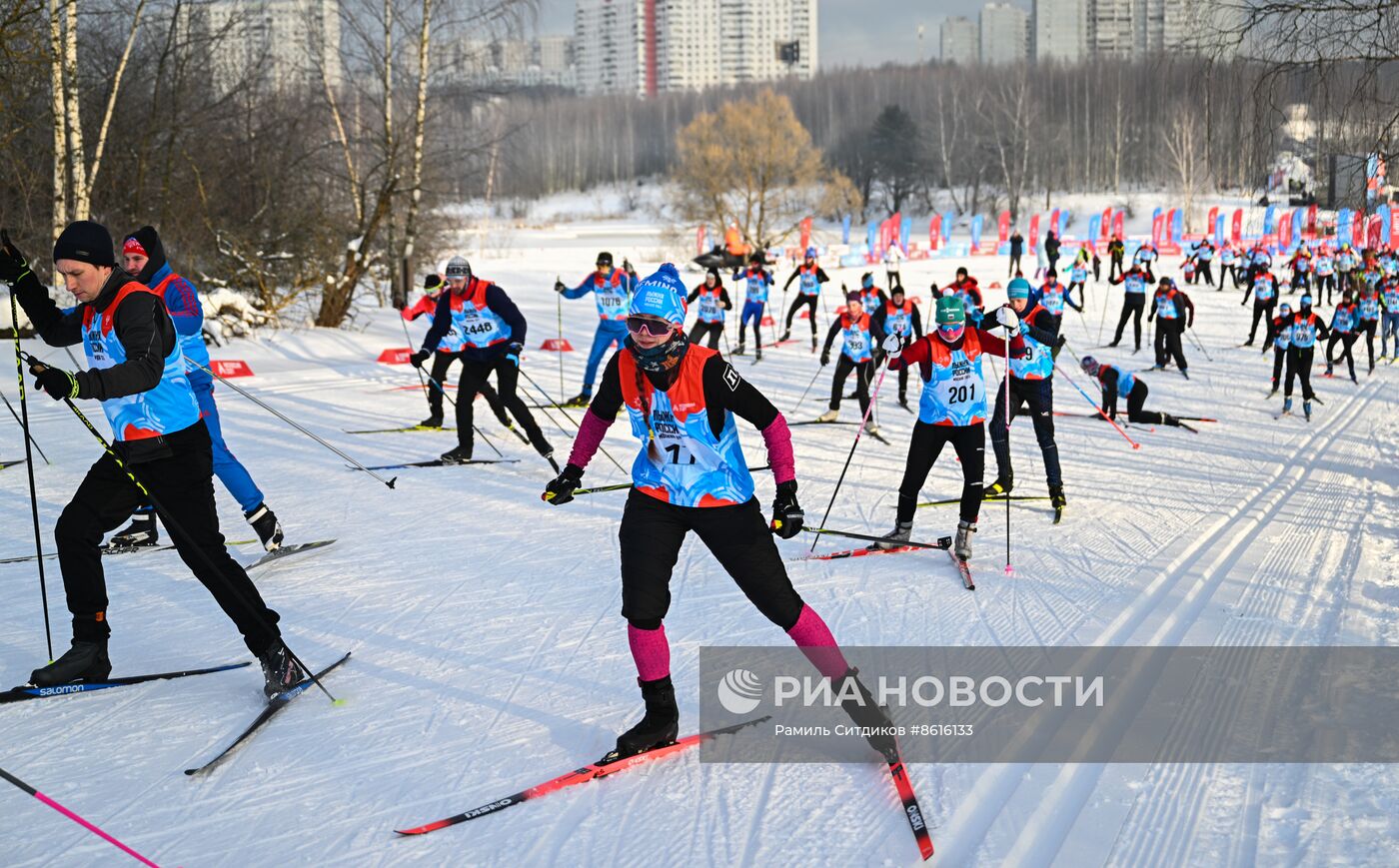 Всероссийская массовая лыжная гонка "Лыжня России - 2024" 