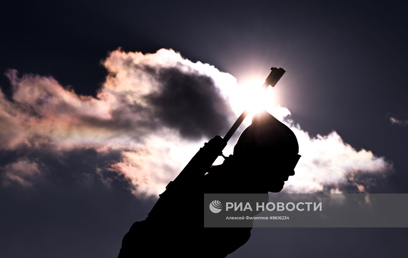 "Спартакиада сильнейших". Биатлон. Спринт. Женщины