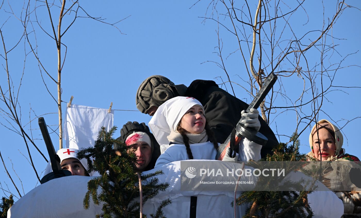 Фестиваль креативных санок "SunnyФест" в Татарстане