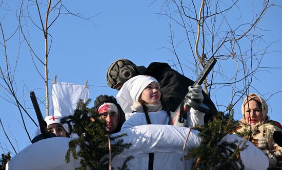 Фестиваль креативных санок "SunnyФест" в Татарстане 