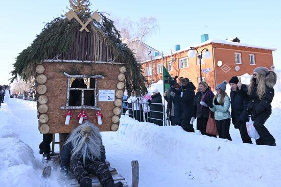 Фестиваль креативных санок "SunnyФест" в Татарстане 