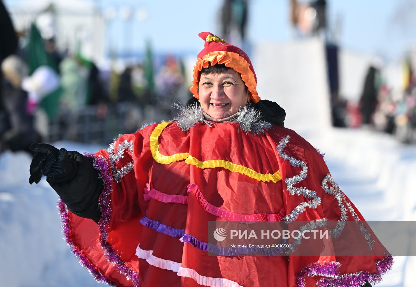 Фестиваль креативных санок "SunnyФест" в Татарстане 