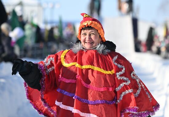 Фестиваль креативных санок "SunnyФест" в Татарстане 