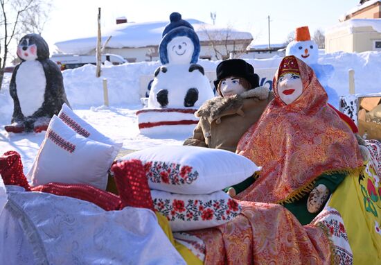 Фестиваль креативных санок "SunnyФест" в Татарстане 