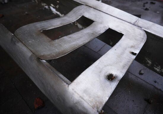 В Мариуполе приступили к восстановлению Главпочтамта