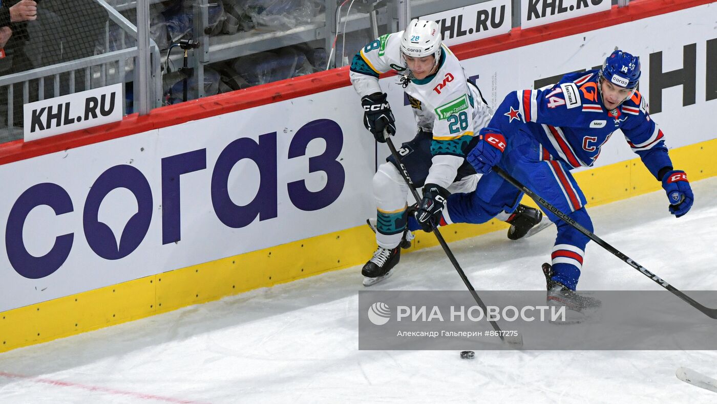Хоккей. КХЛ. Матч СКА - "Сочи"