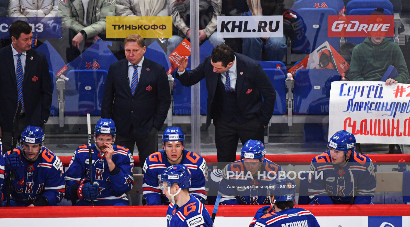 Хоккей. КХЛ. Матч СКА - "Сочи"