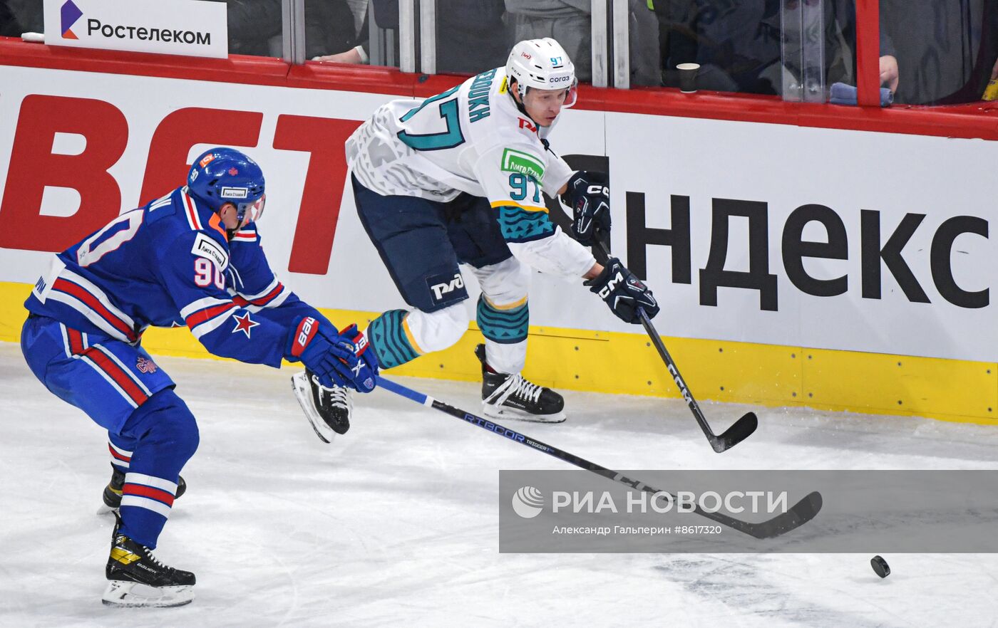 Хоккей. КХЛ. Матч СКА - "Сочи"