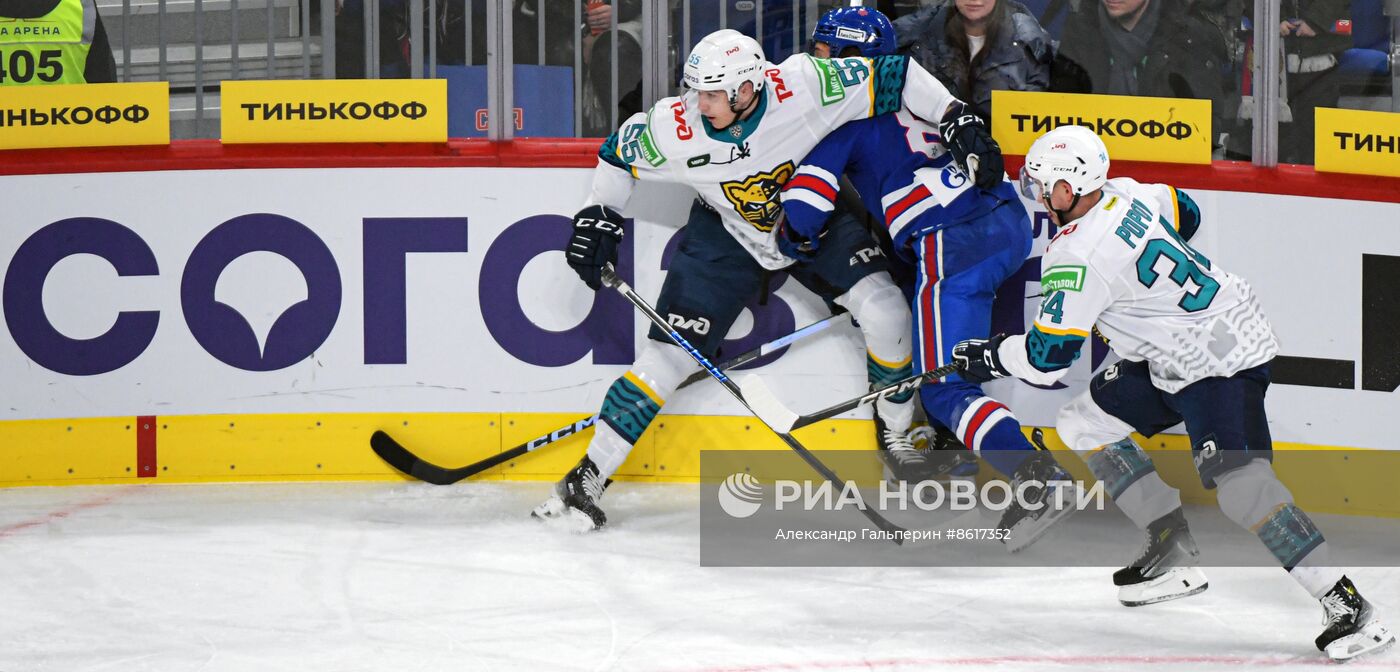 Хоккей. КХЛ. Матч СКА - "Сочи"
