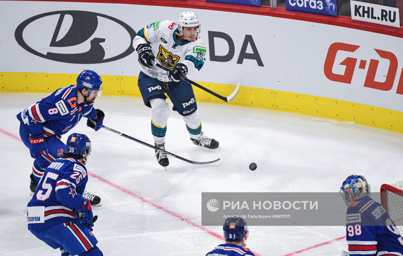 Хоккей. КХЛ. Матч СКА - "Сочи"