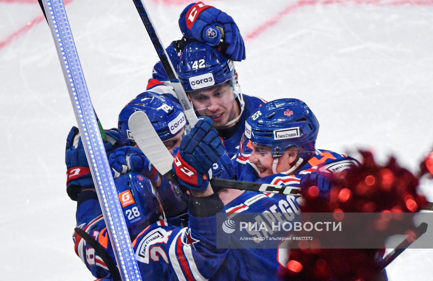 Хоккей. КХЛ. Матч СКА - "Сочи"