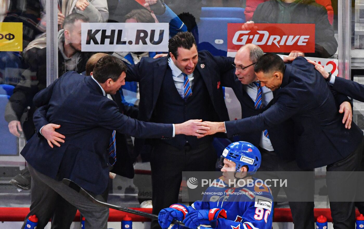 Хоккей. КХЛ. Матч СКА - "Сочи"
