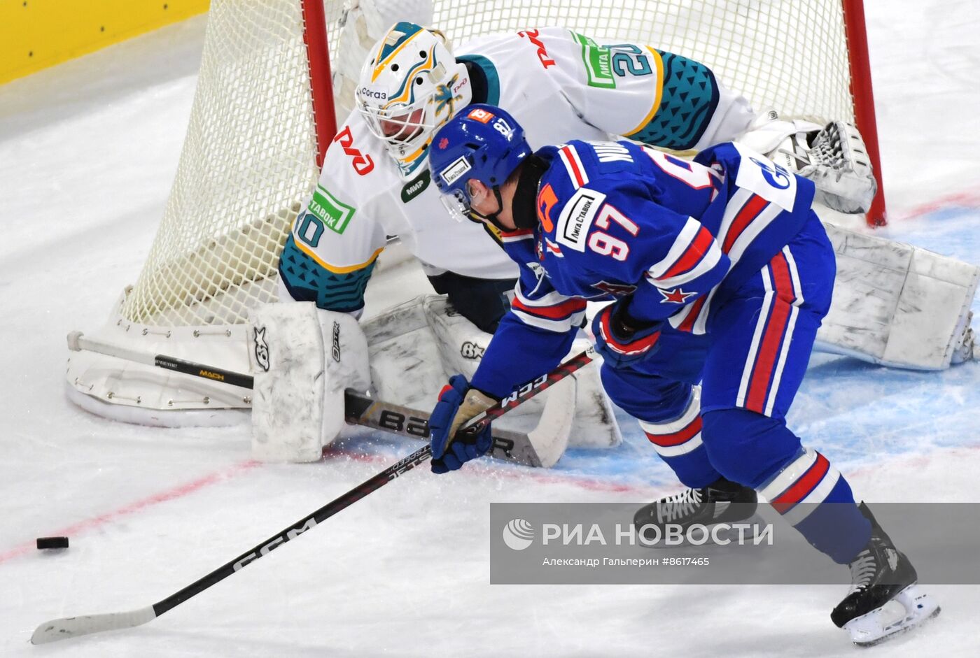 Хоккей. КХЛ. Матч СКА - "Сочи"